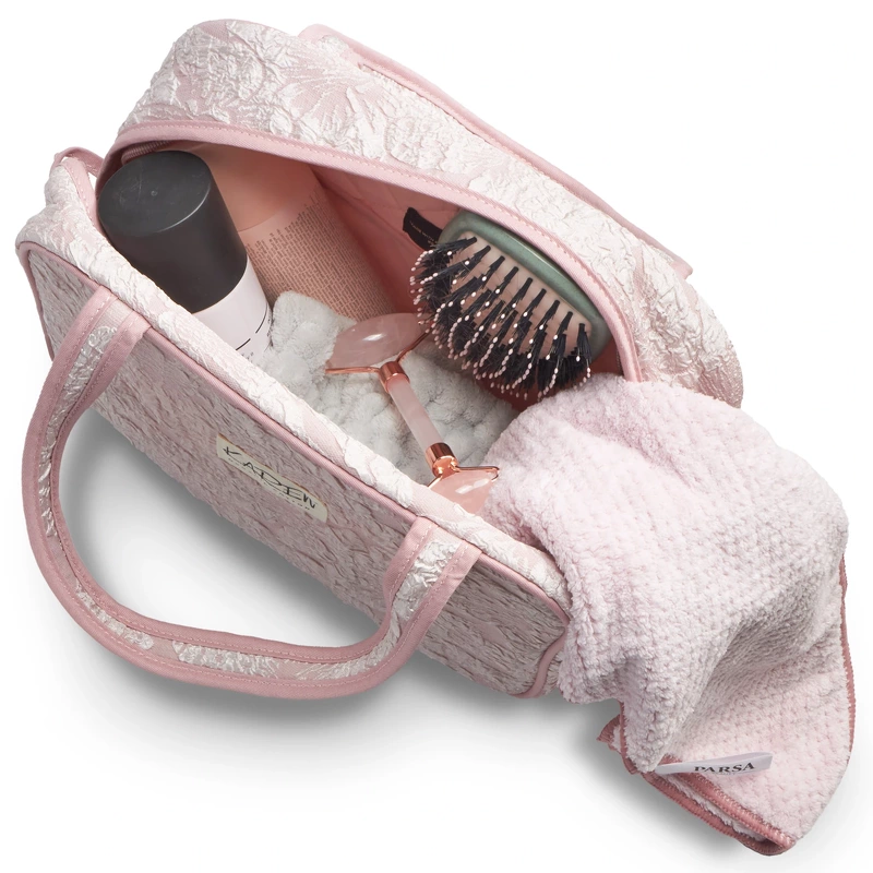 Gillian Jones Karen Cosmetic Bag With Straps - Rose 10075-352