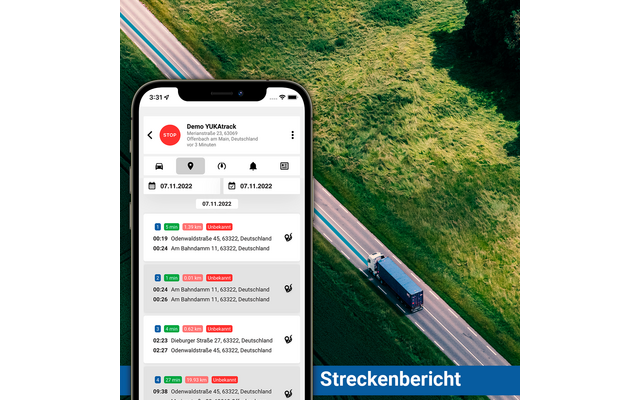 Yukatrack OBD2 GPS Fahrzeug Ortungssystem