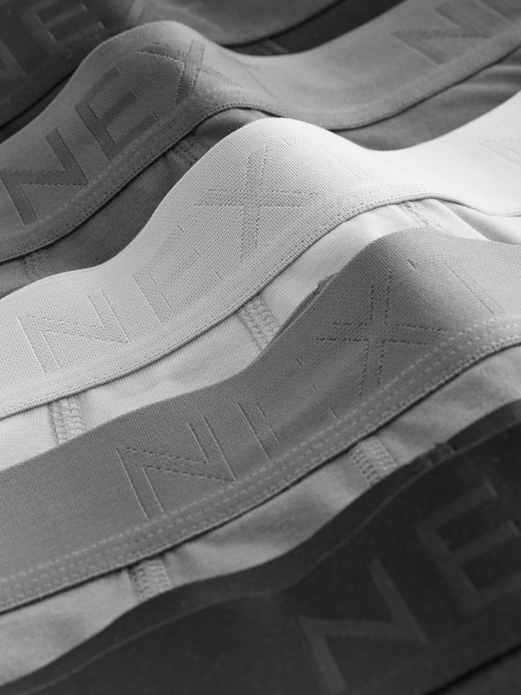 Zwart/grijs - 5 Hipsterboxershorts