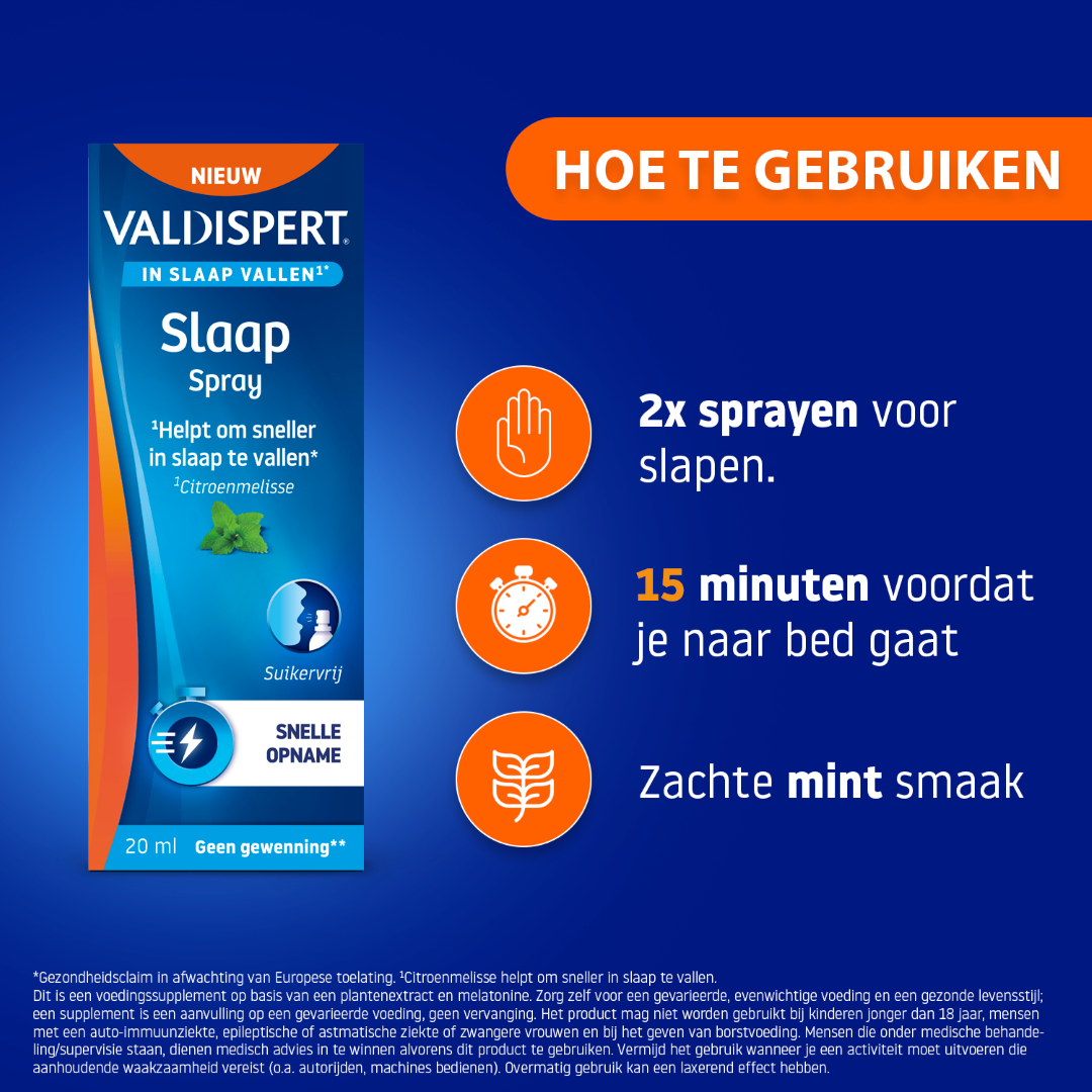 Valdispert Slaap Spray (20 ml)