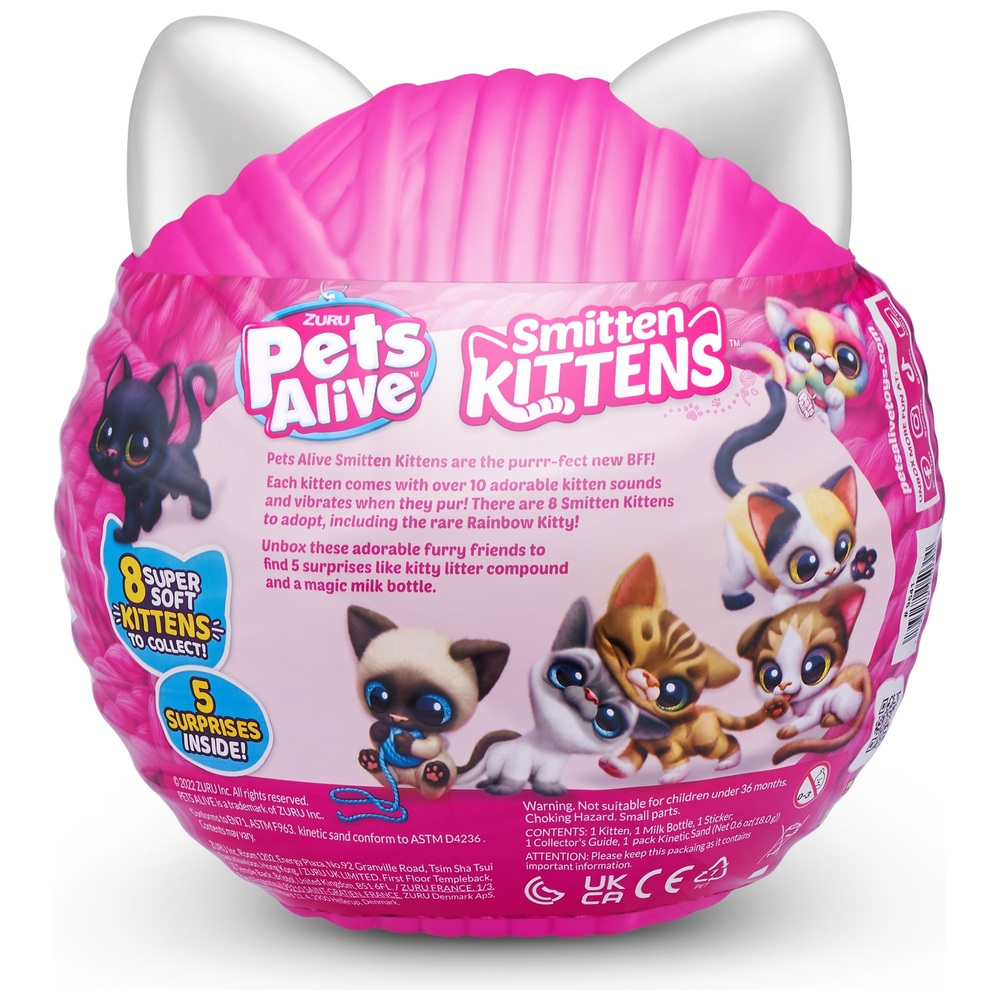 Pets Alive Interactive Smitten Kitten Plüschtier-Sortiment von ZURU