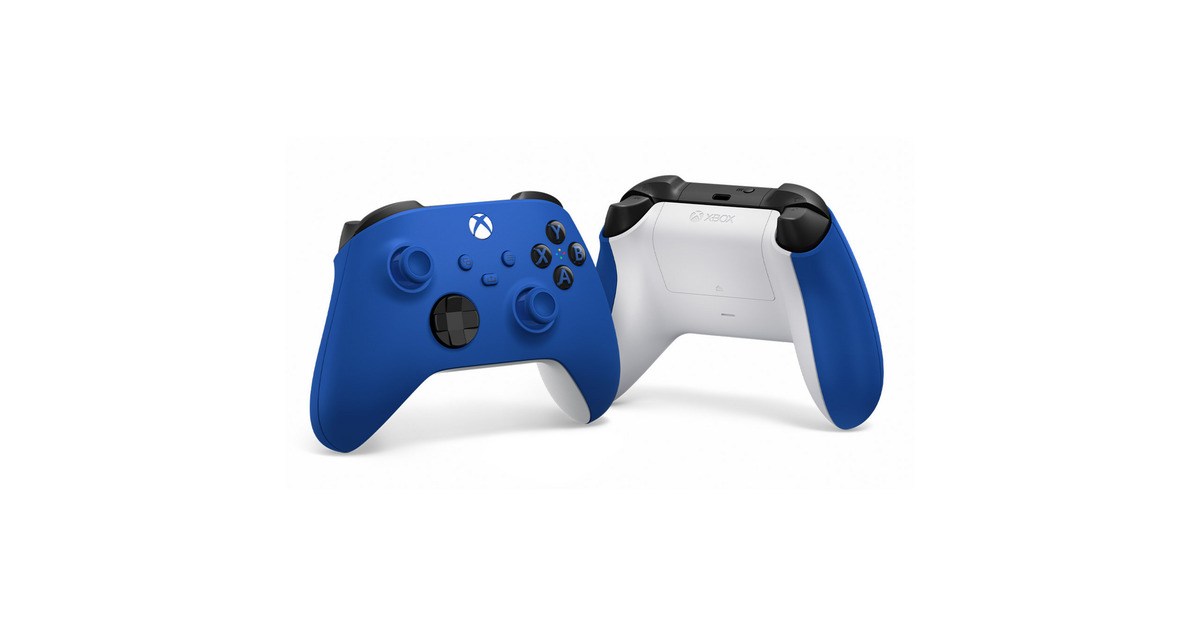 MicrosoftXbox Wireless Controller - Shock Blue  (Blauw, Bluetooth)