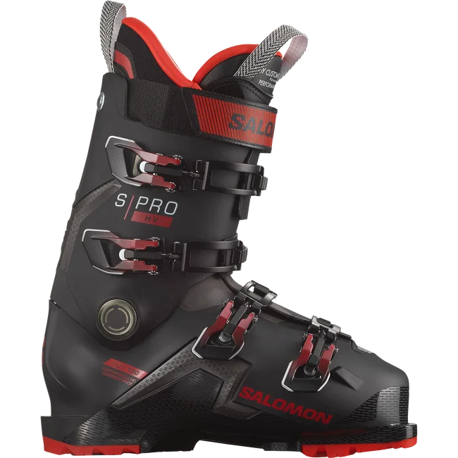S/PRO HV 100  Pistenschuhe Herren Black/Red/Beluga