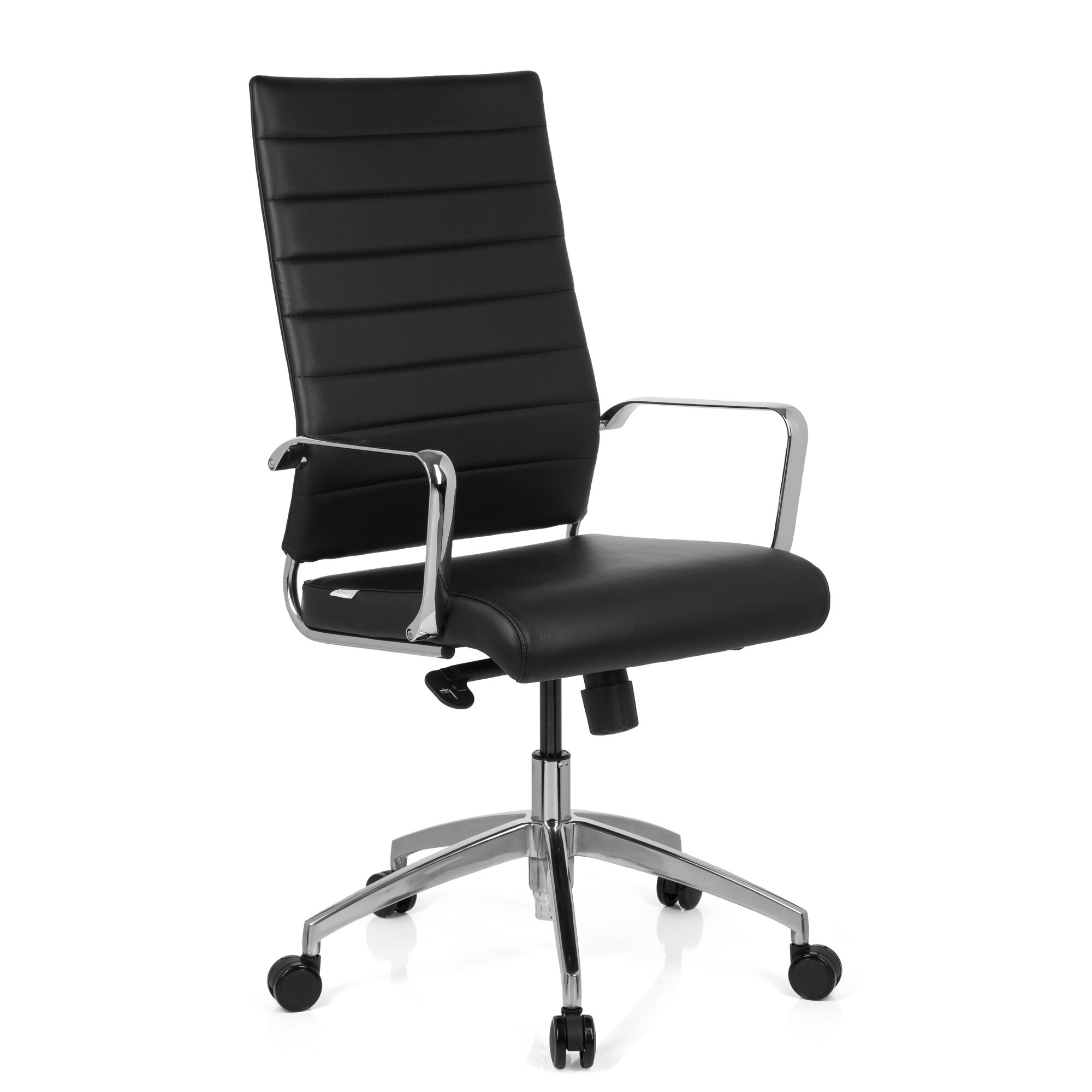 Home Office Bürostuhl PONTERA PRO Kunstleder mit Armlehnen hjh OFFICE