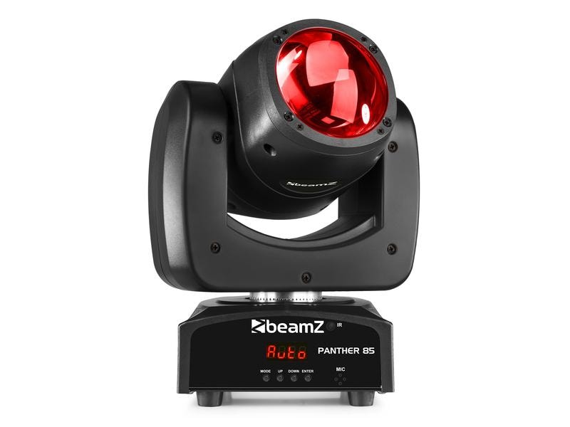BeamZ Moving Head Panther 85 Moving Head mit eingebautem Mikrofon zur Tonaktivierung