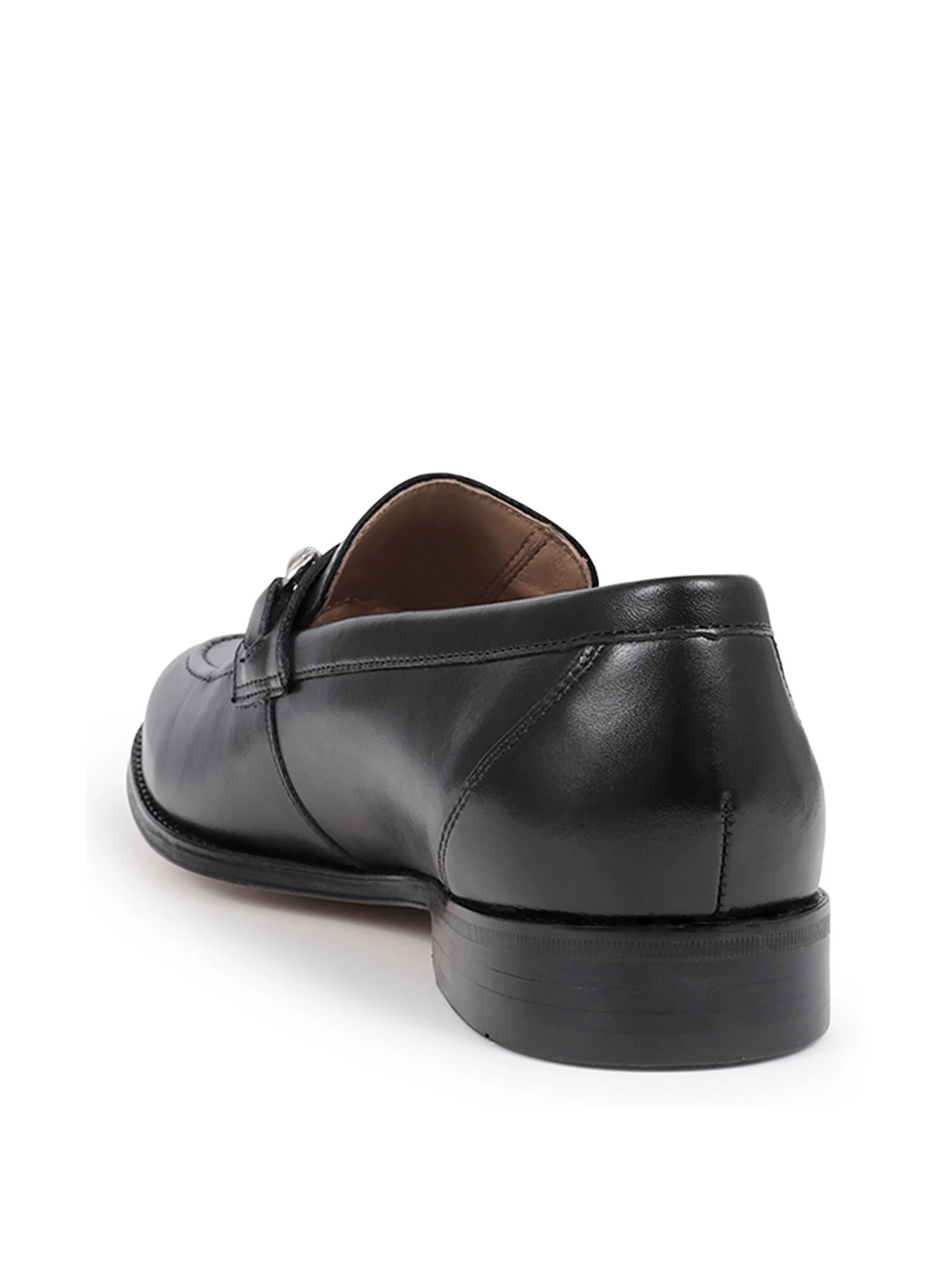 Zwart - Jones Bootmaker Reece leren Instappers