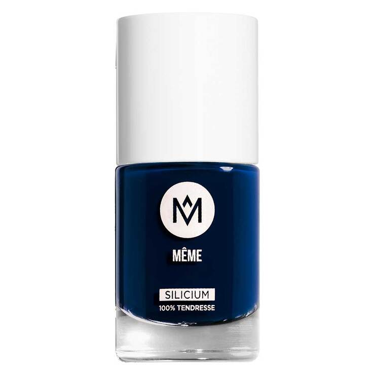 Meme Nagellack mit Silicium marineblau 09, 10 ml