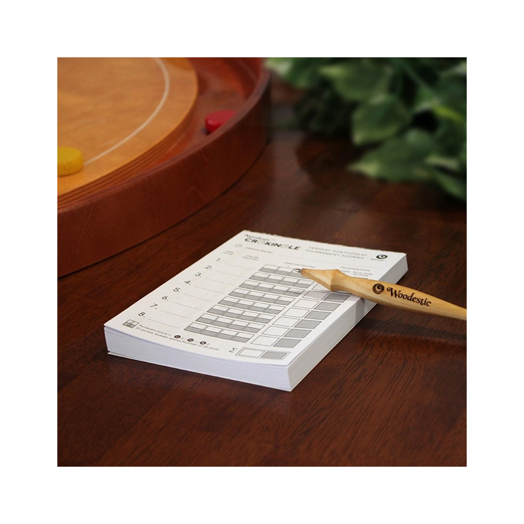 Feuille de score Woodestic Crokinole