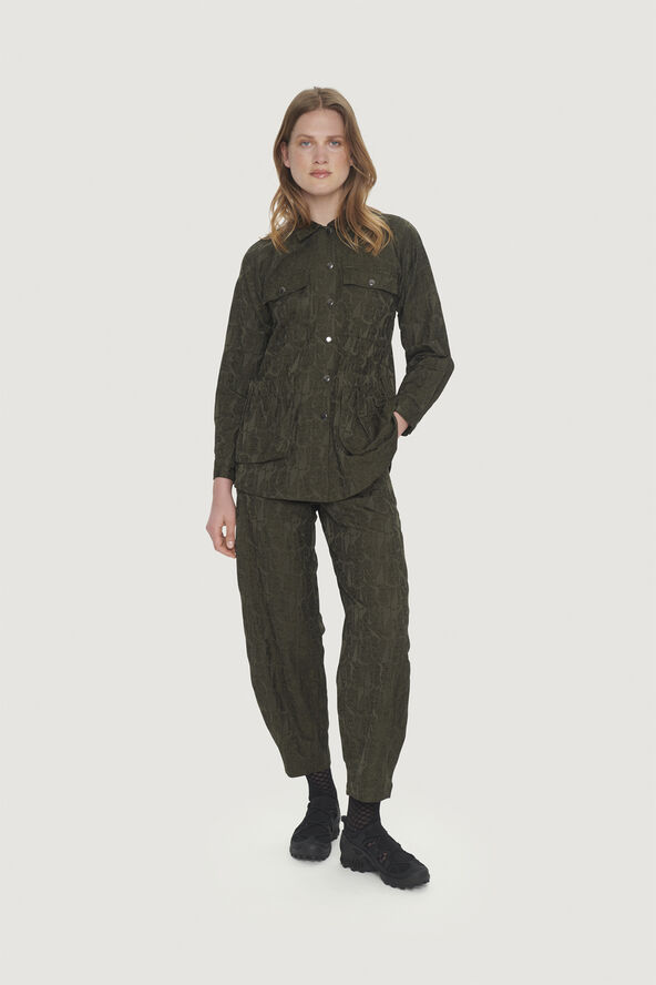 Bitte Kai Rand Jacquard stretch Deep forest
