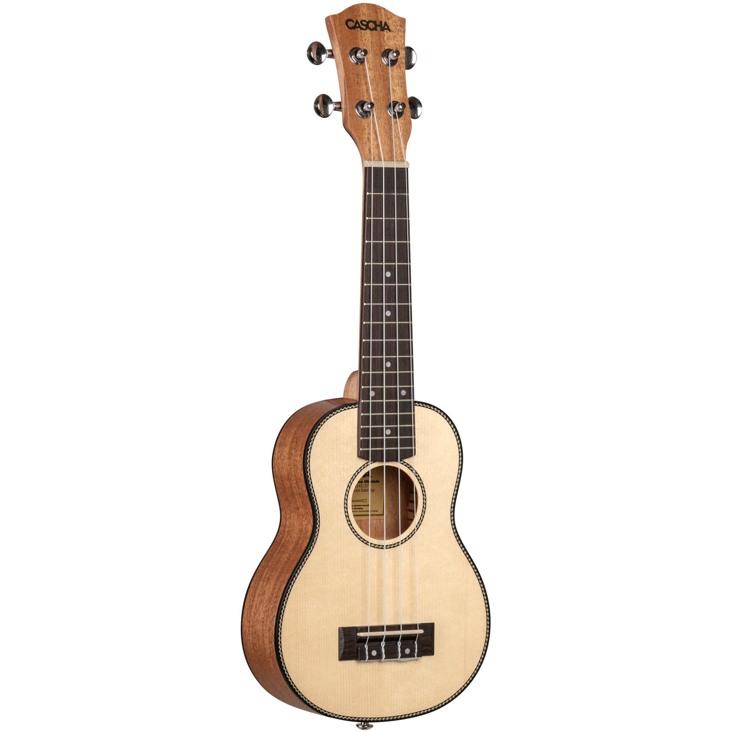 Cascha HH 2149 sopraan ukelele starter set (4-talig)