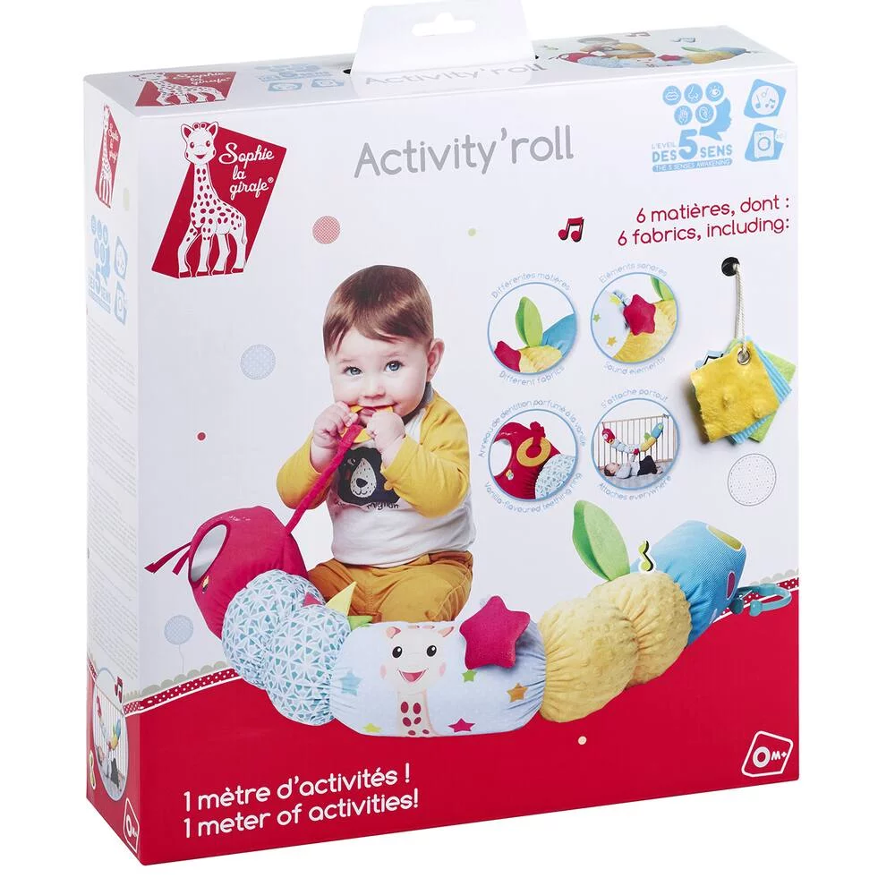 ACTIVITY'ROLL SOPHIE LA GIRAFE - TRAVERSIN D'ACTIVITÉS