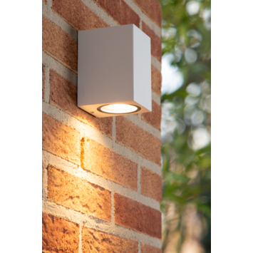 Lucide ZARO wandspot Buiten IP44 Wit