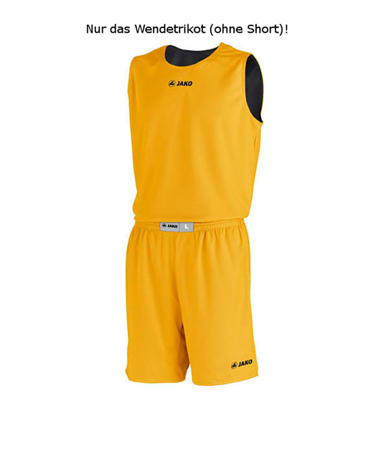 JAKO Wendetrikot Change Active Gelb Schwarz F03