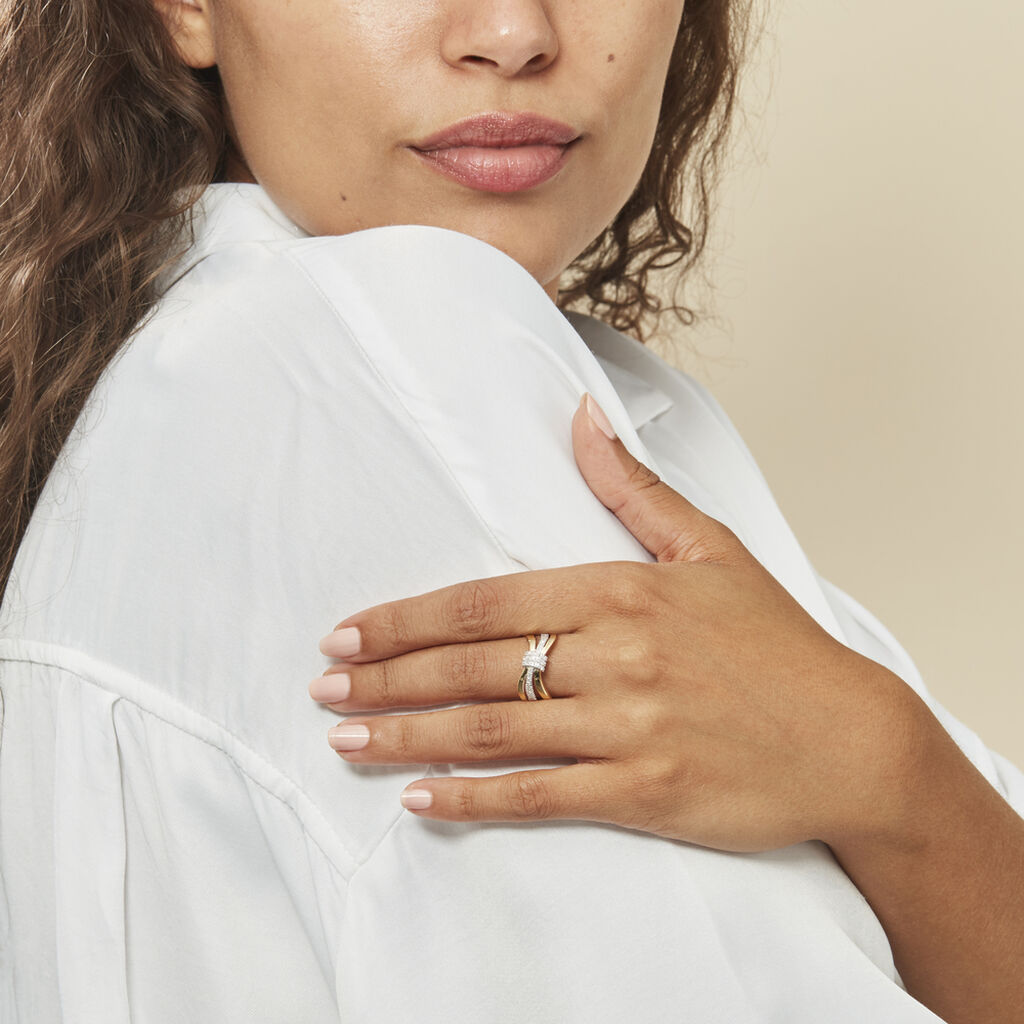 Bague Lucilla Or Jaune Diamant