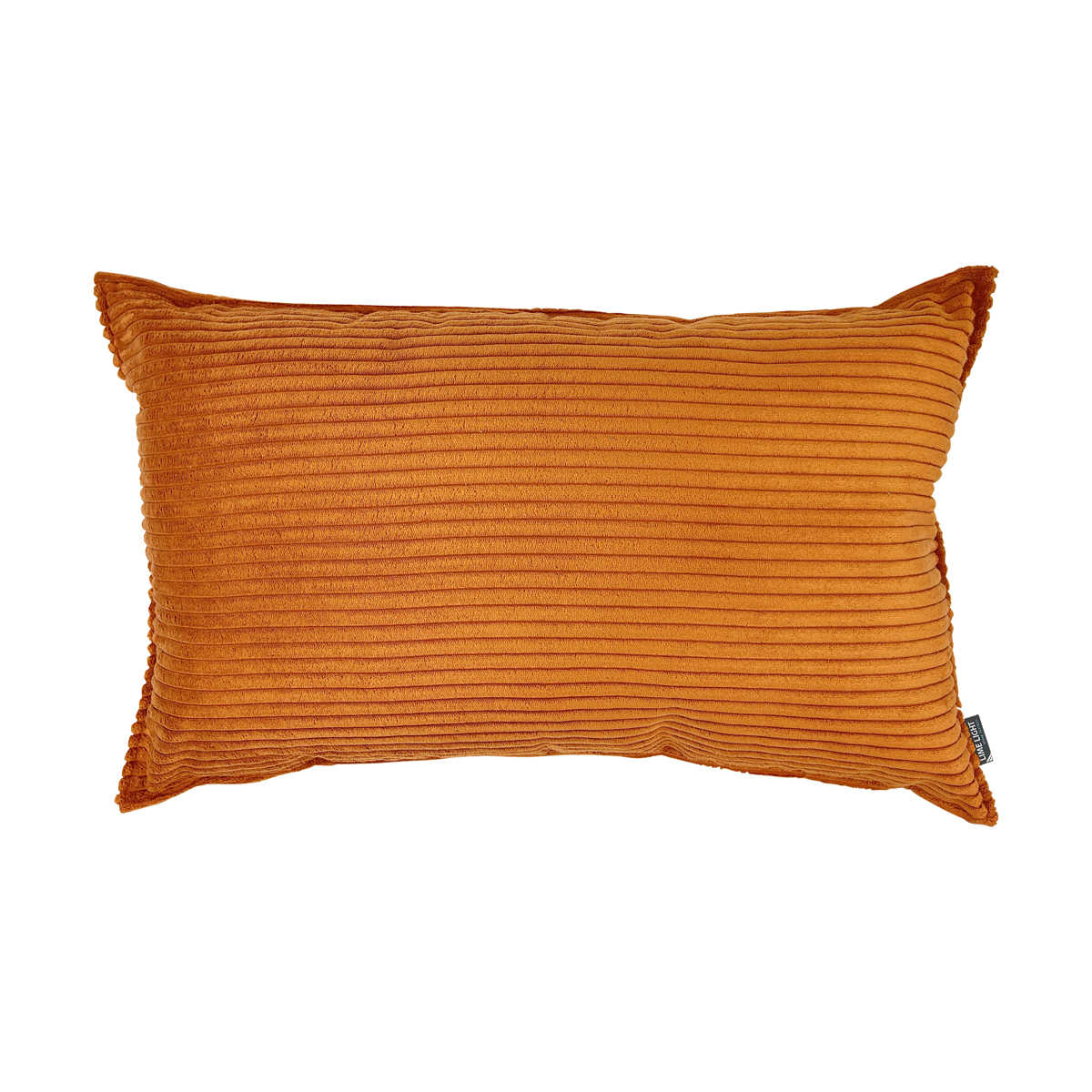 Sierkussen Rib cognac 43x70 cm
