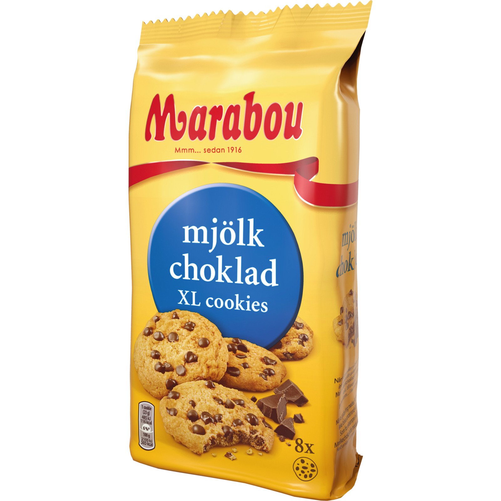 Marabou Cookies Milch Schokolade 184g