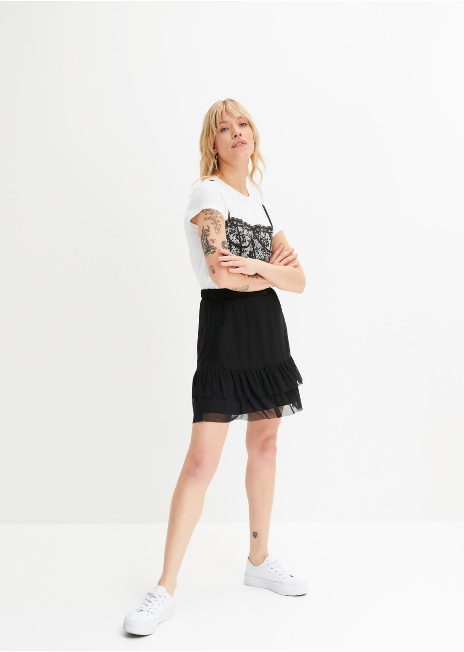 T-shirt imprimé en coton