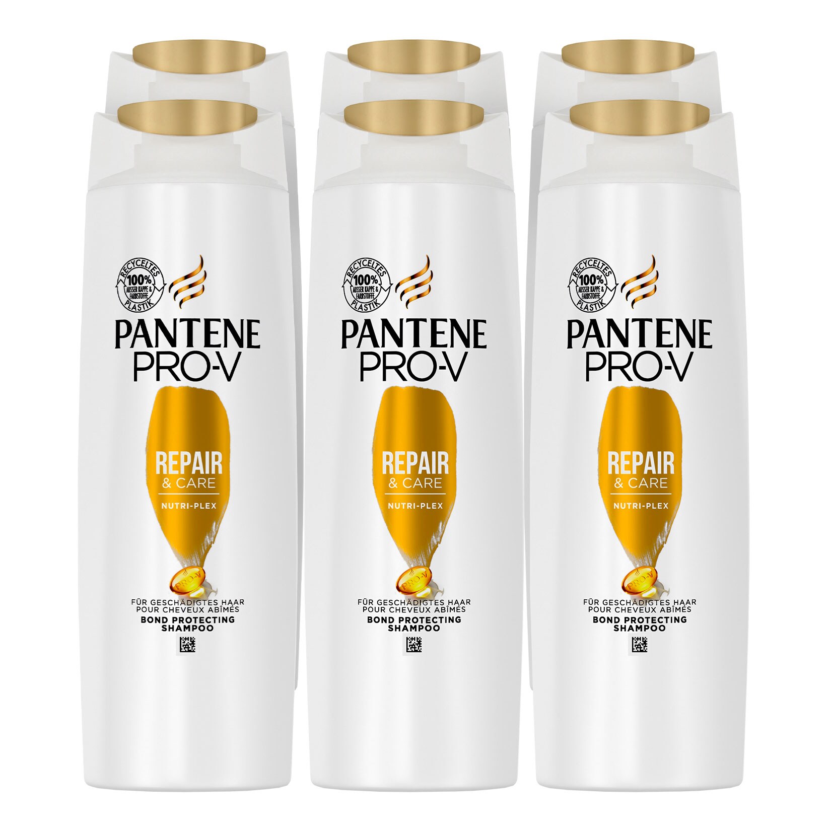 Pantene Pro-V Shampoo Repair & Care 300 ml, 6er Pack
