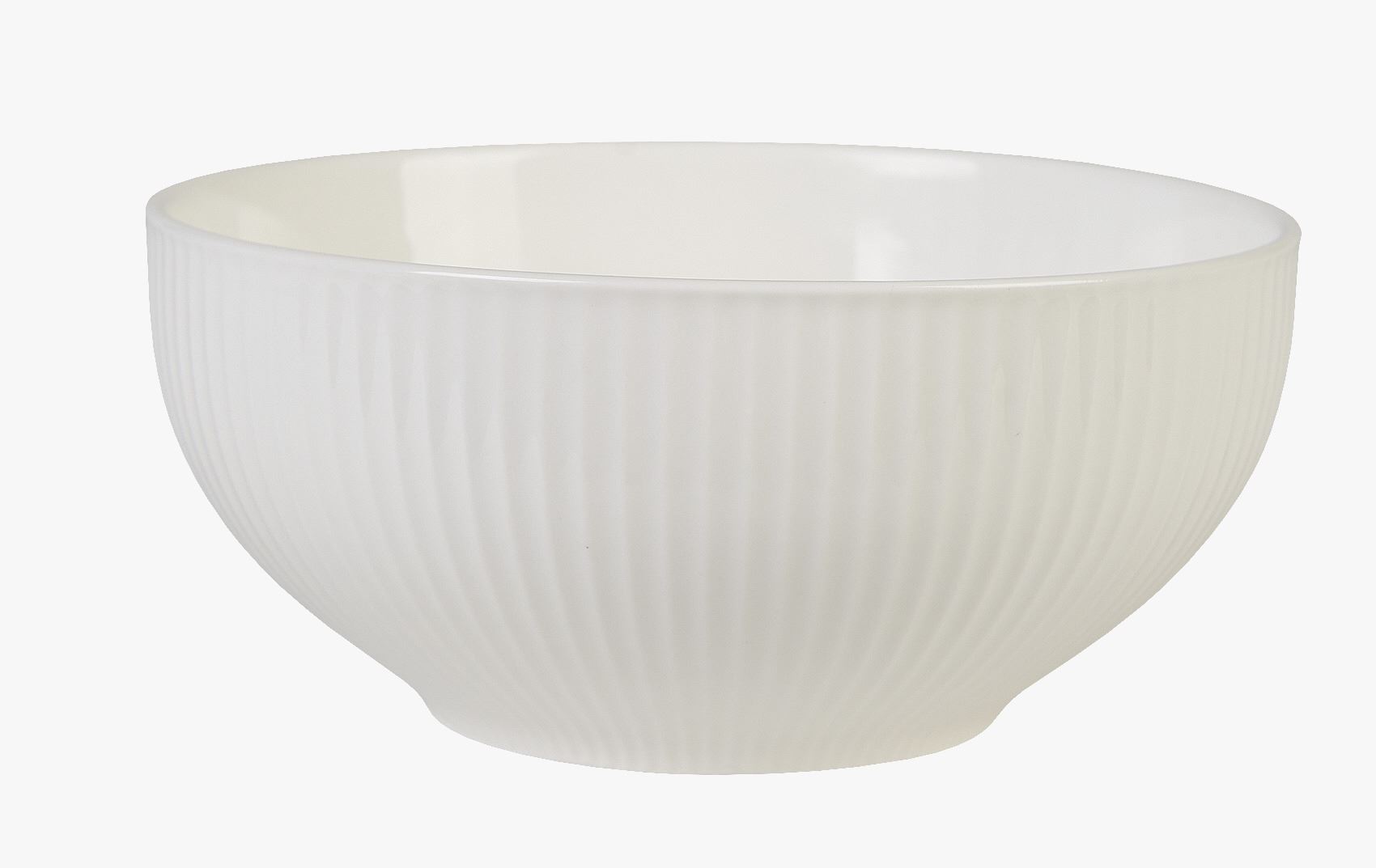 Skål hvit - ø15cm  h7cm