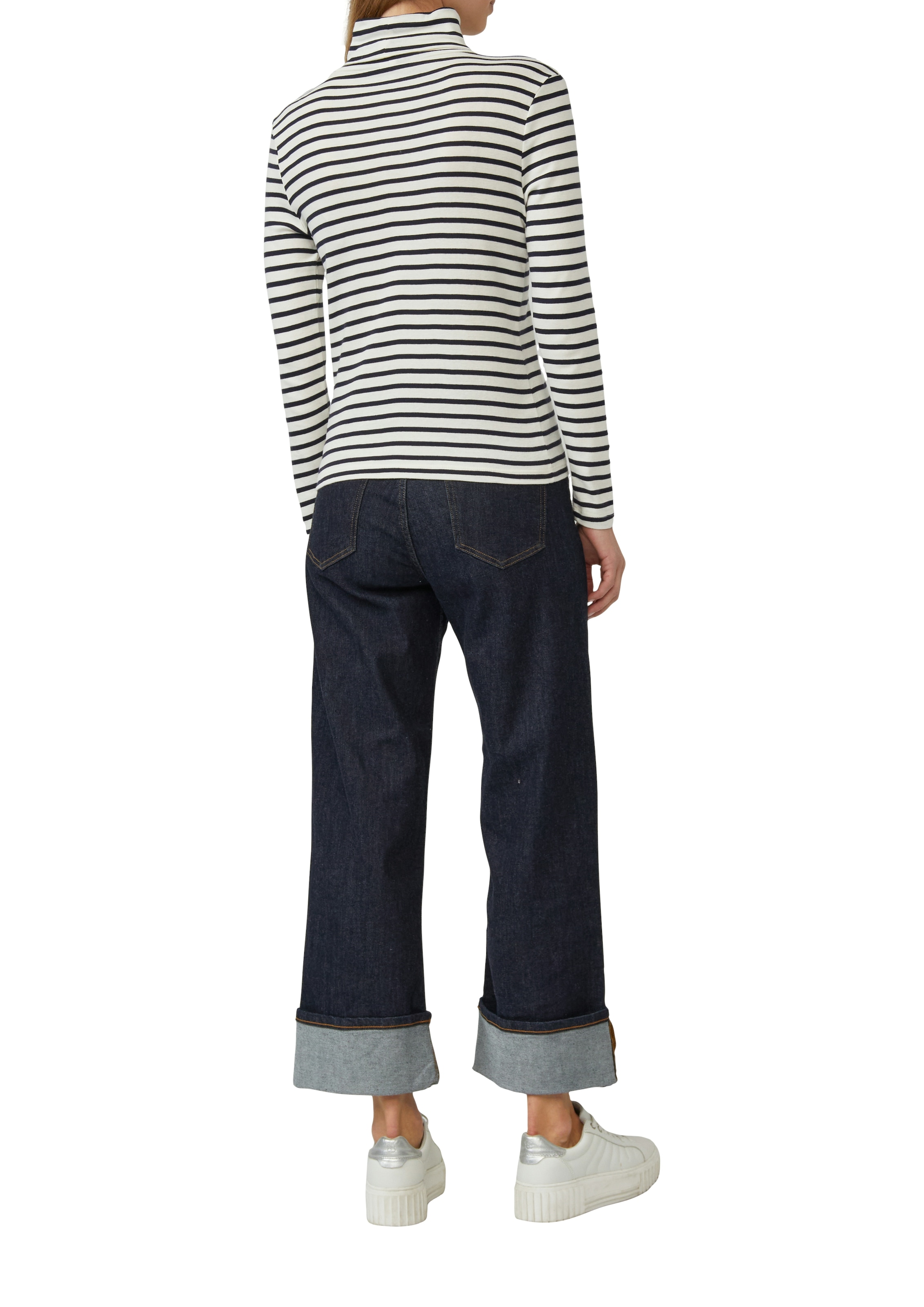 s.Oliver Rollkragenshirt , mit Streifen Muster