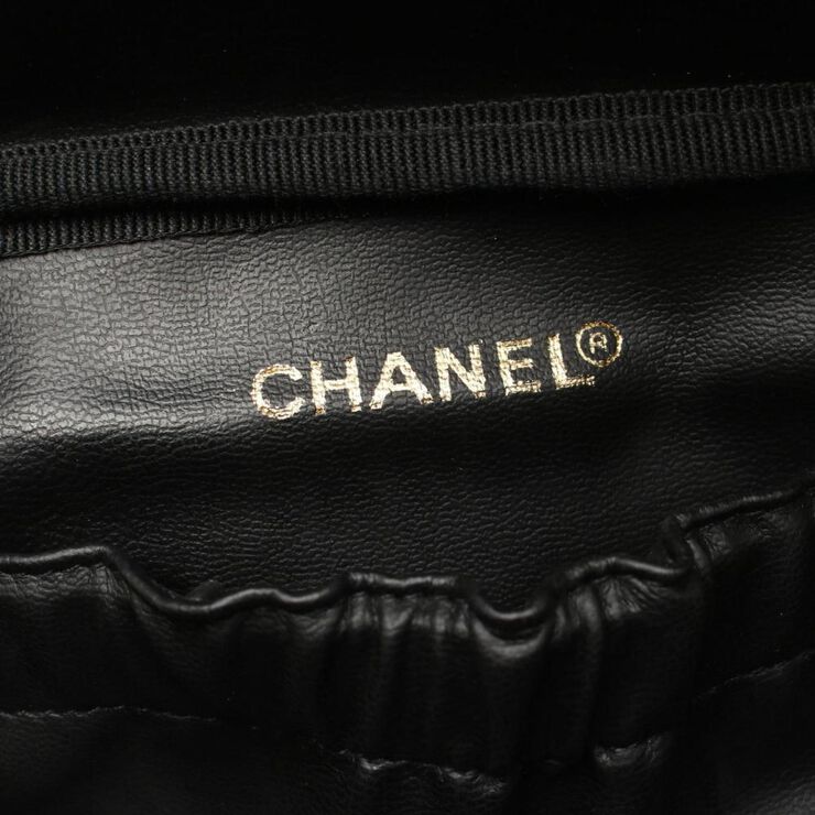 Chanel Vintage Chanel Vanity Black