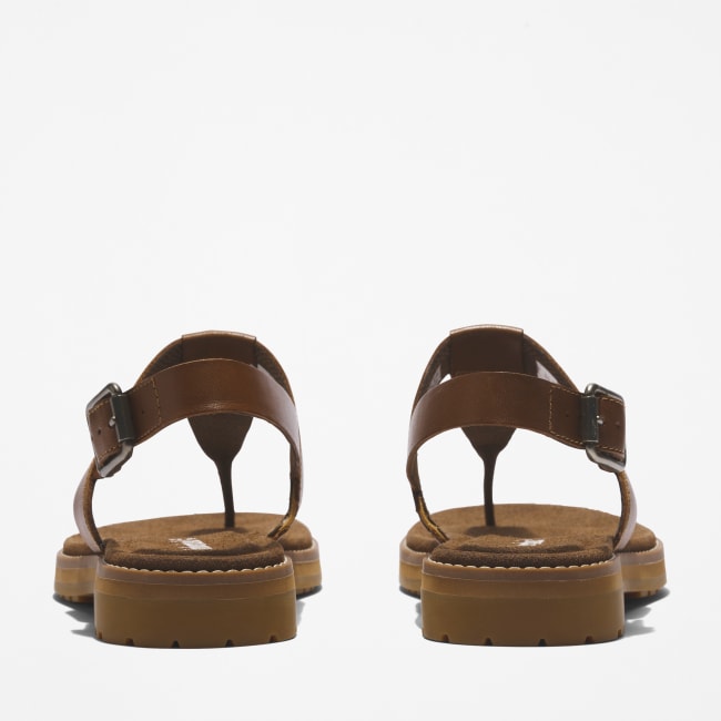 Sandalo con Cinturino a T Chicago Riverside da                Donna in marrone chiaro