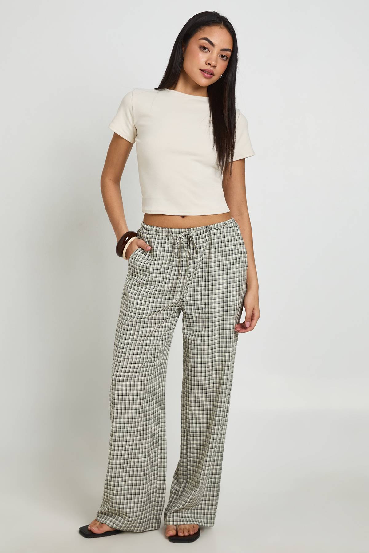boohoo Haut Ajusté Ultra Doux À Manches Courtes