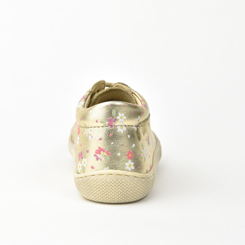 Naturino Naturino Barefoot Amur Print Soft Flowers Platinium