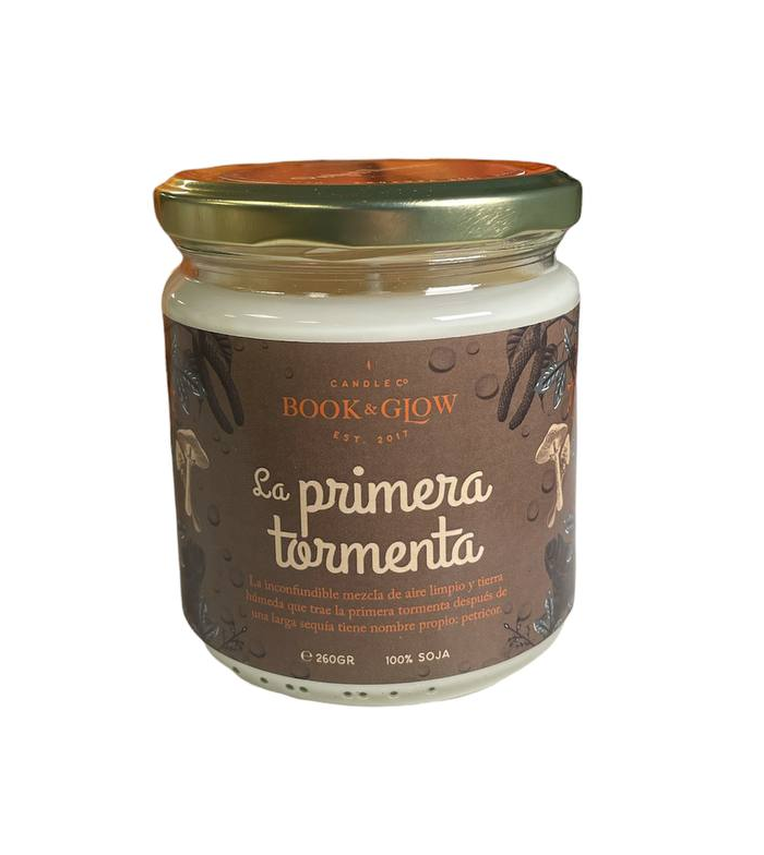 Book and Glow - *Perfect Moments* - Soy Candle - La primera tormenta