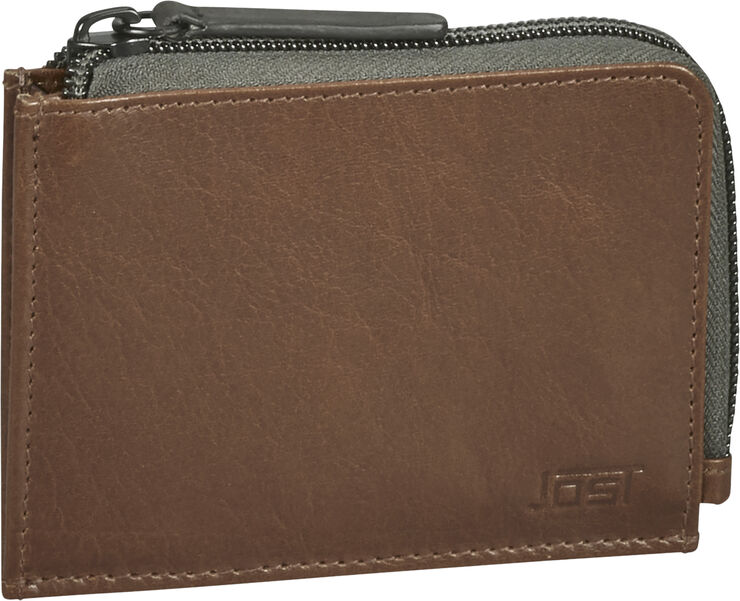 JOST Card Zip S Cognac leather