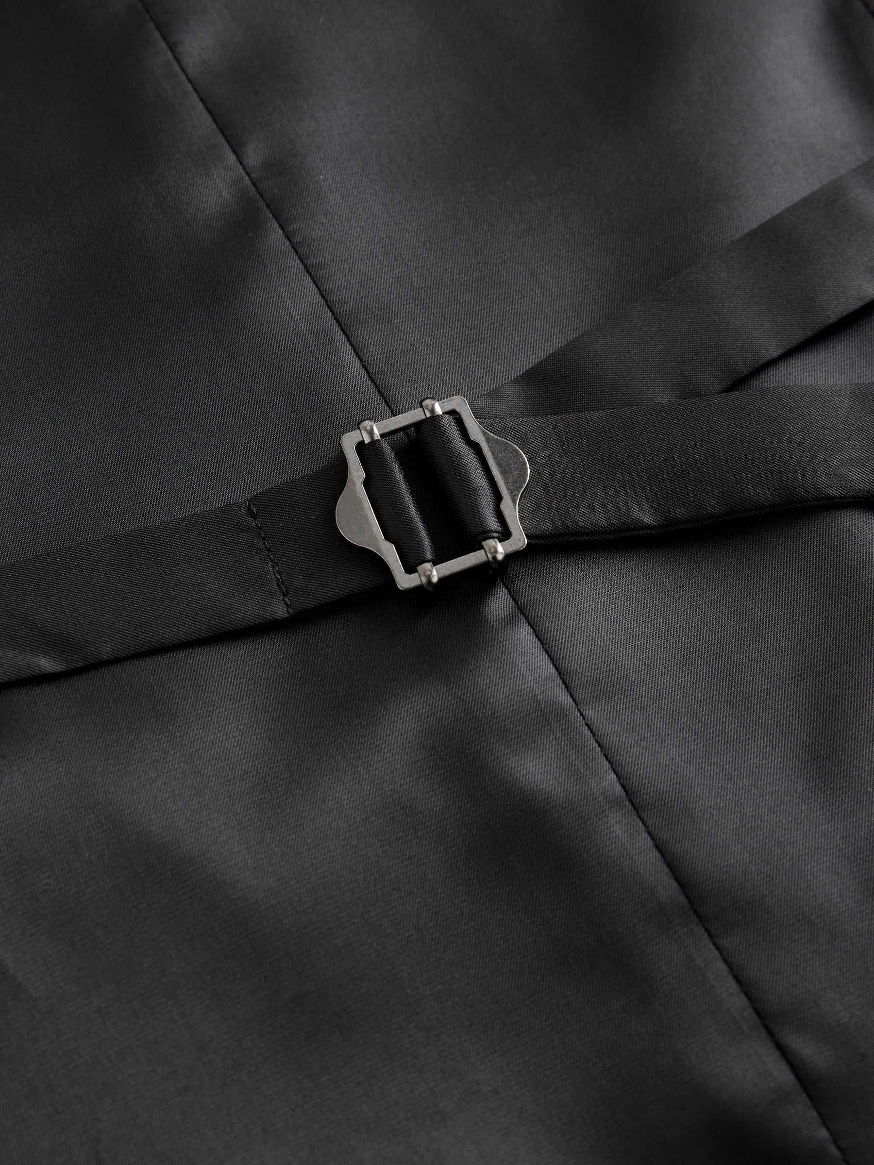 Grijs - Herenvest met textuur