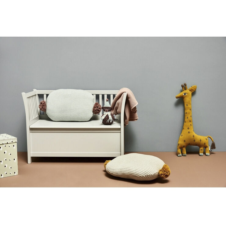 OYOY MINI Noah Giraffe Cushion Curry