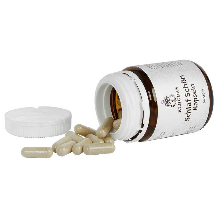 Schlaf Schön Kapseln mit Melatonin, 60 St