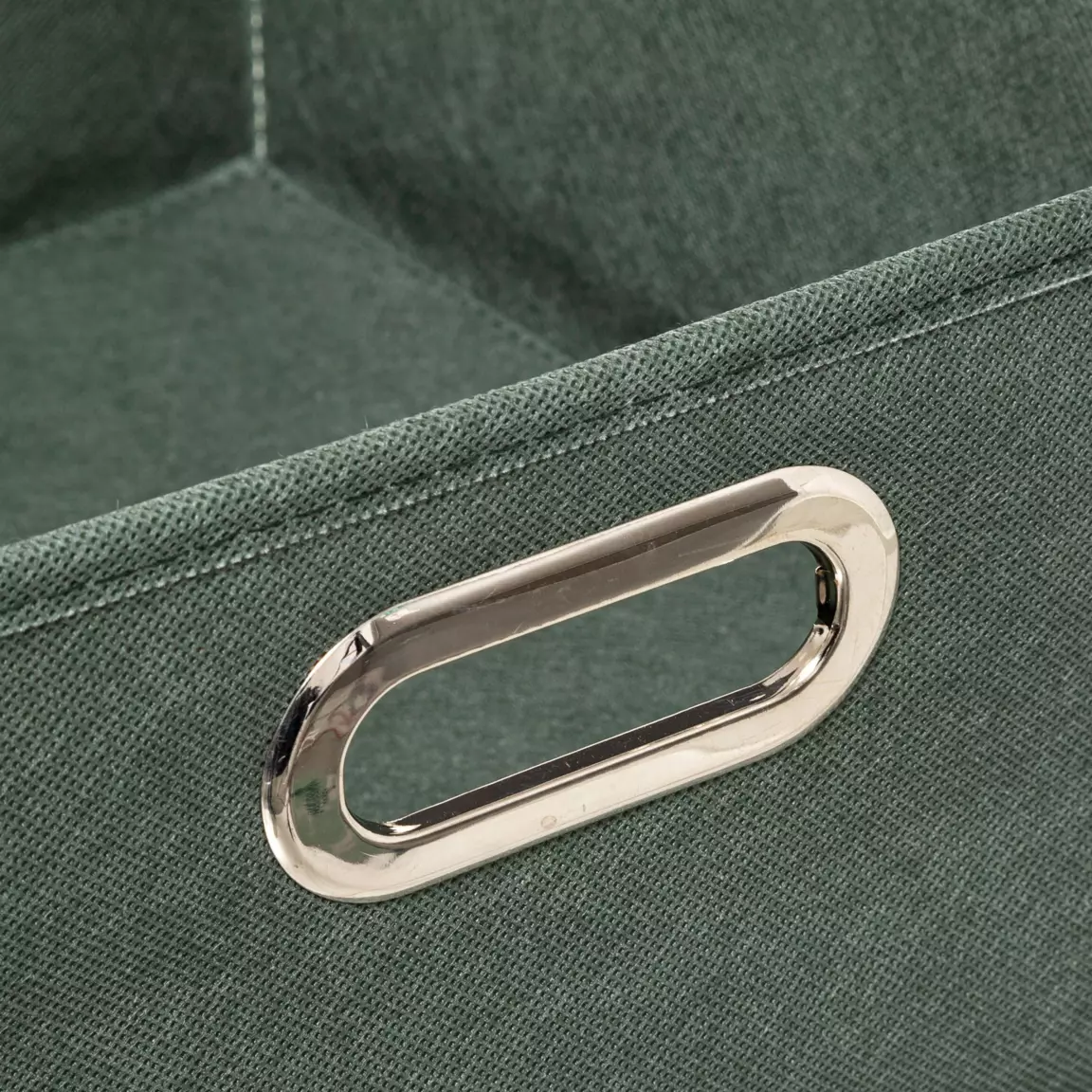 Panier de rangement (31 x 15 cm) Helena Vert kaki