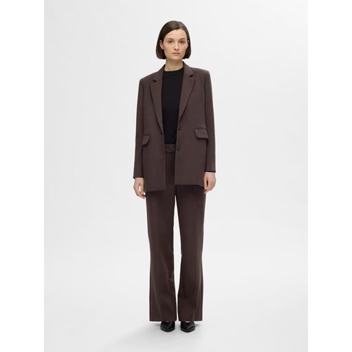 Selected Femme Rita Relaxed Blazer, Coffee Bean, 36