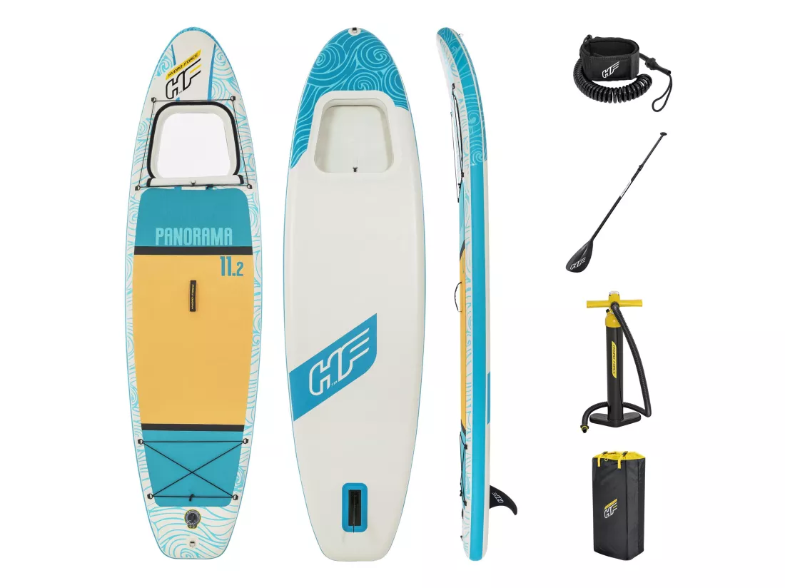 Stand up paddle gonflable - 340 x 89 cm - KARMONO de BESTWAY