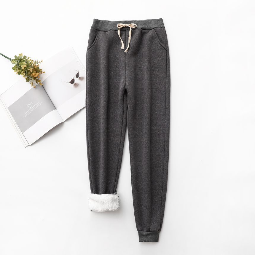 Lacyland - Fleece gevoerde joggingbroek