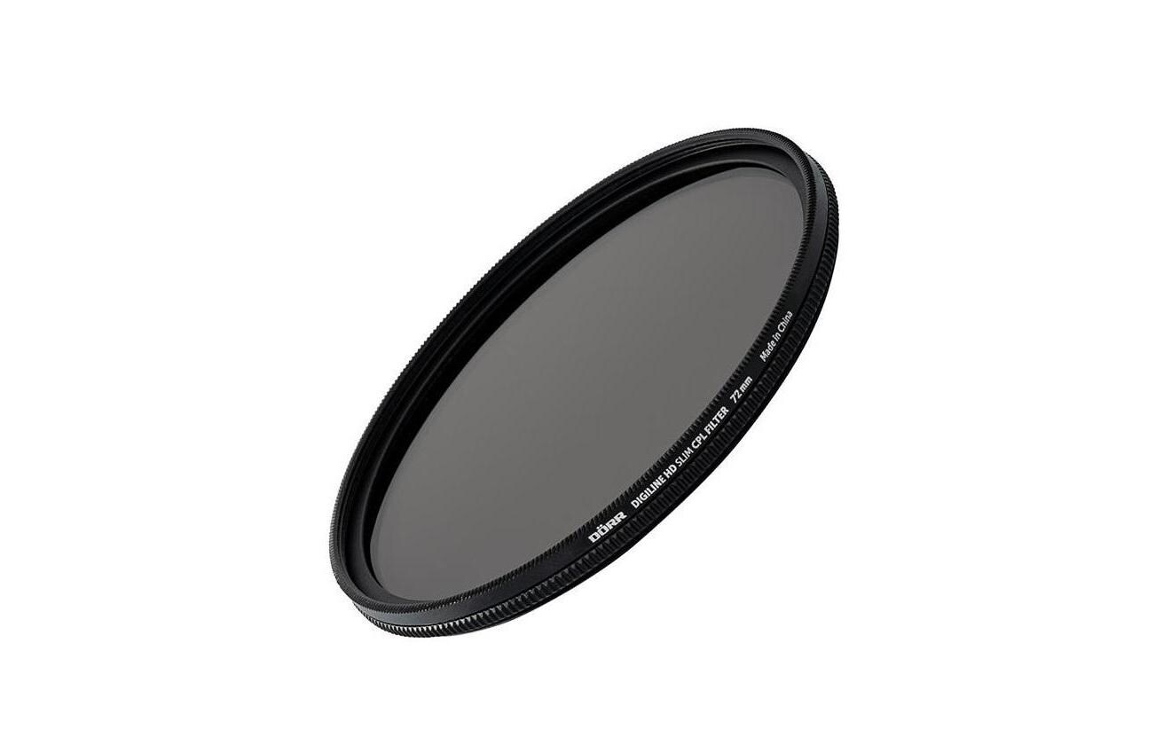 Polfilter Digiline HD Slim CPL 72 mm6-fach beschichteter, drehbarer Zirkular-Polfilter