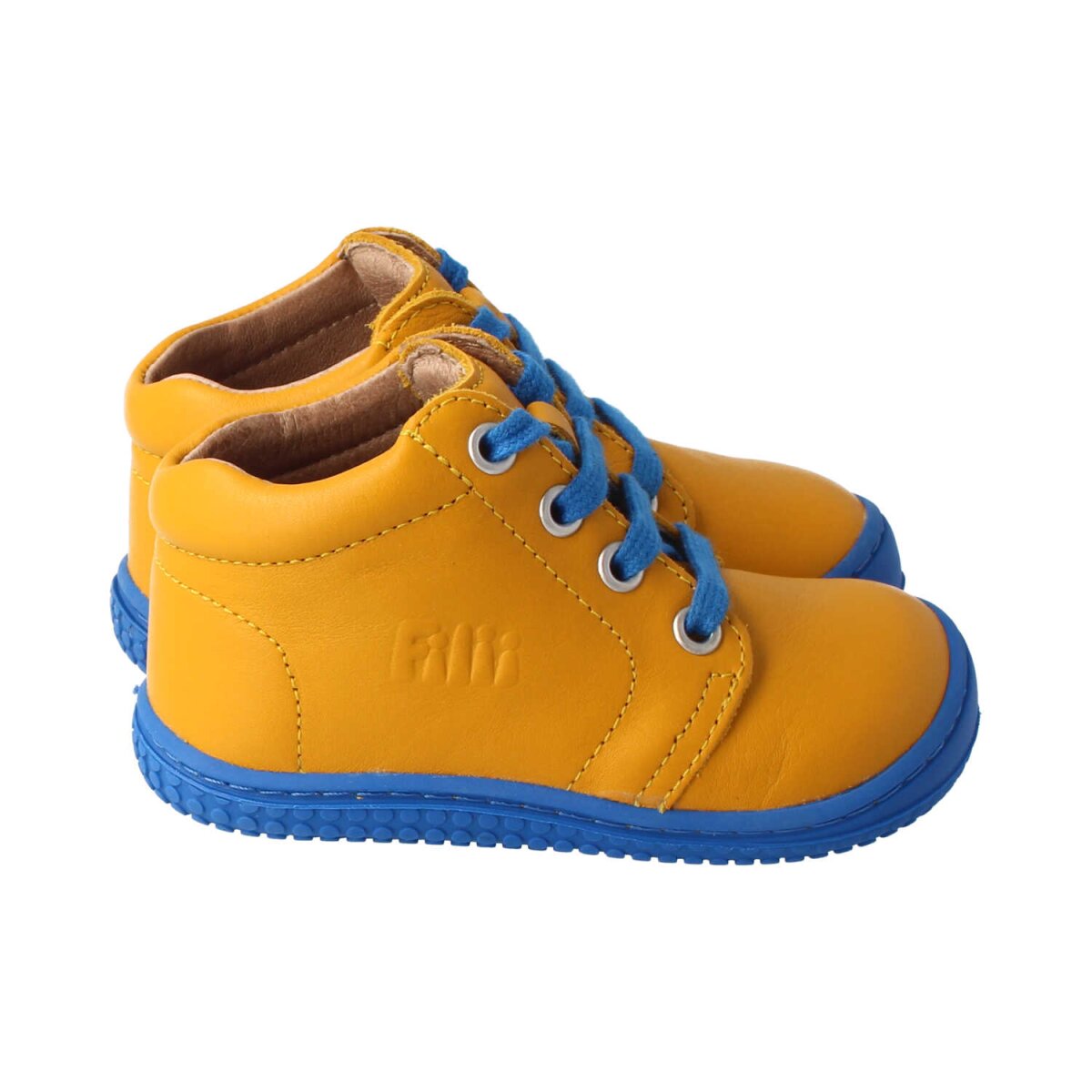 3211-55 mustard GECK nappa leather laces Weite/W