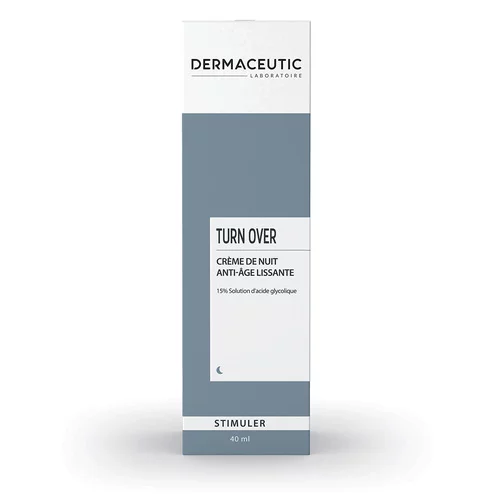 Turn Over - Crème de nuit anti-âge lissante - 40ml