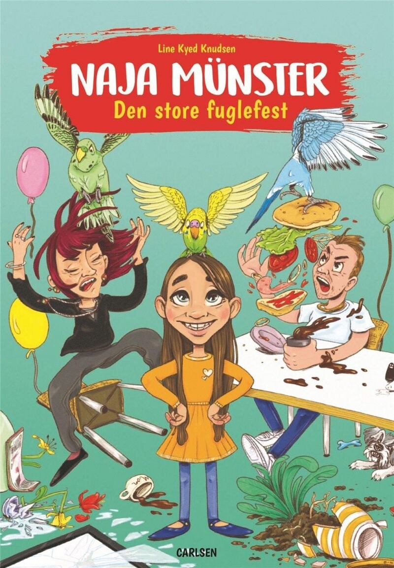 Naja Münster 1 - Den Store Fuglefest - Line Kyed Knudsen - Bog