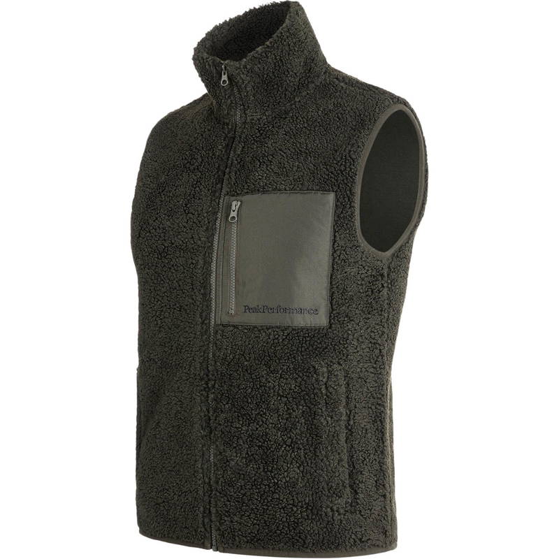 Peak Performance Ground Pile Fleecevest Herre