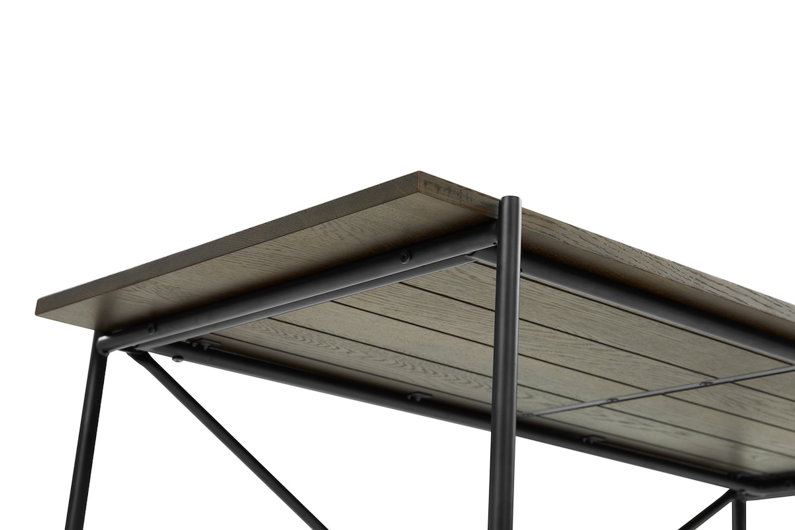 Coast skrivebord 130x64 cm. I røykoljet heltre eik