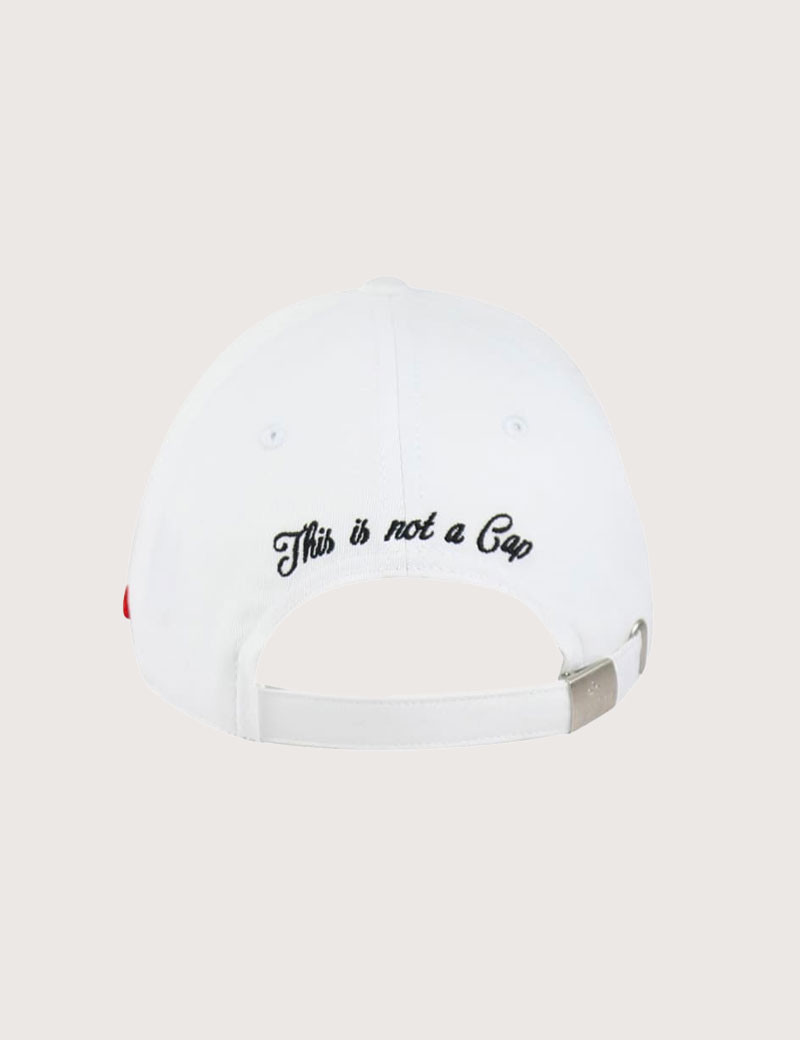 LXH CASQUETTE COTON PARIS BLANCHE
