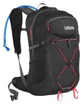 Sac de randonnée Femme Camelbak Fourteener 24L   Poche à Eau de 3L Noir/Corail