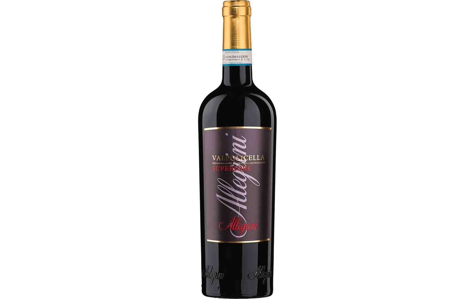 Valpolicella DOC Superiore 0.75 lFruchtiger und intensiver Rotwein aus Italien