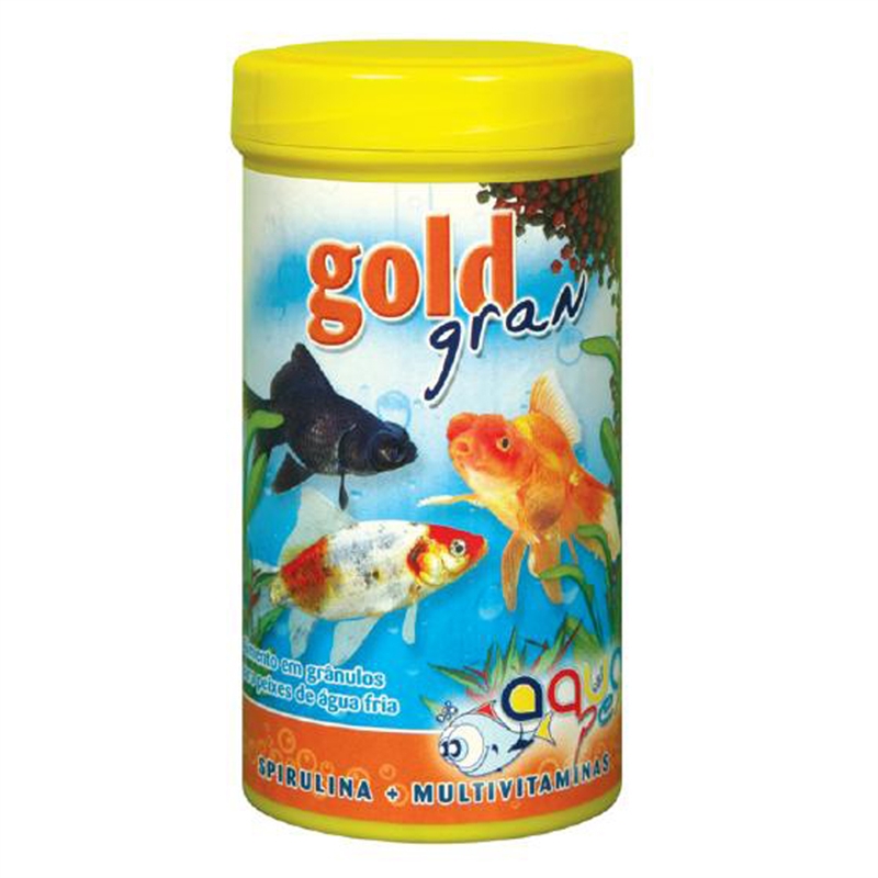 OrniEx alimento completo em flocos para peixinhos dourados e outras espécies de água fria.