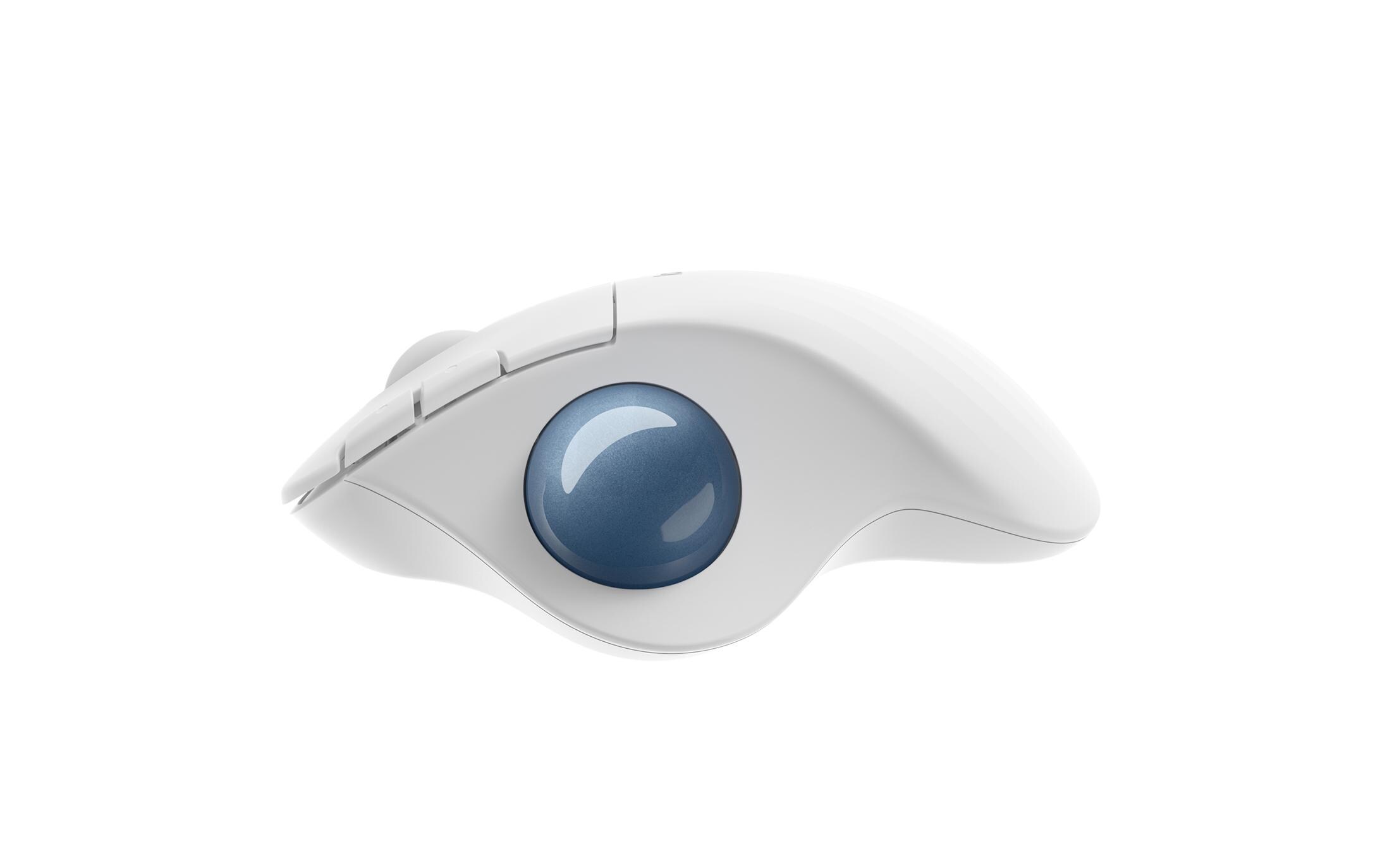 Trackball Ergo M575 for Business Off-whiteKabelloser, ergonomischer Trackball mit Logi Bolt Empfänger