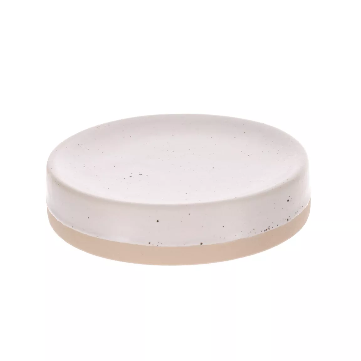 Set d'accessoires salle de bain grès moucheté Pietra Beige