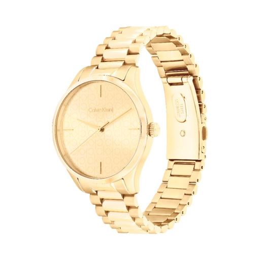 Calvin Klein Iconic 25200221 Dameur, Guld, 35 mm